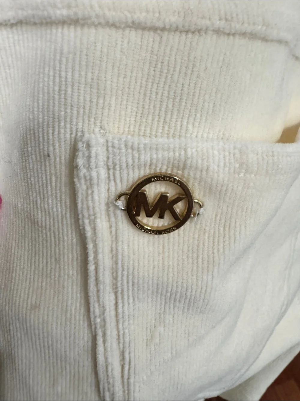 Michael Kors Cream Women’s Stretch Pants- Comfortable Everyday Slim Fit